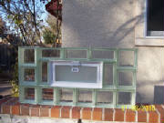Block glass wall done by Kevin Holler at Holler Glass Block Minneapolis St Paul .jpg blockglass company minneapolis .JPG3.JPG